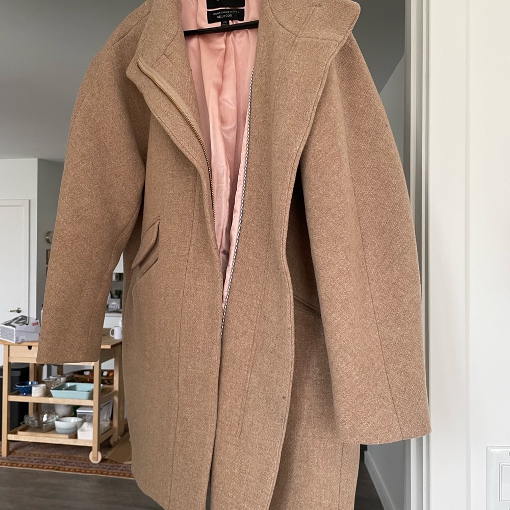 JCrew Italian Wool Cocoon Coat
